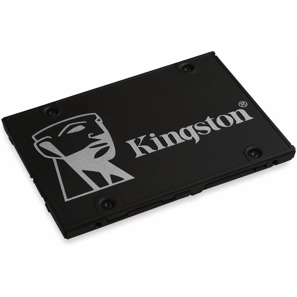 Kingston KC600 | 2.5" SATA III SSD, 550MB/s Read, 520MB/s Write, AES 256-bit Encryption | 256GB