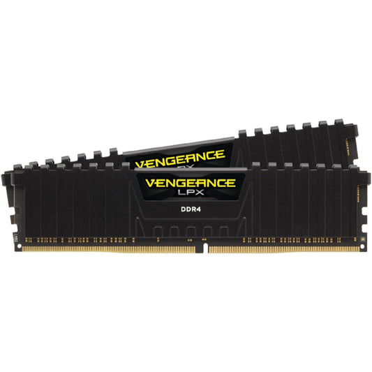 CORSAIR VENGEANCE® | LPX 32GB (1 x 32GB) DDR4 DRAM 3000MHz C16 Memory Kit | Black