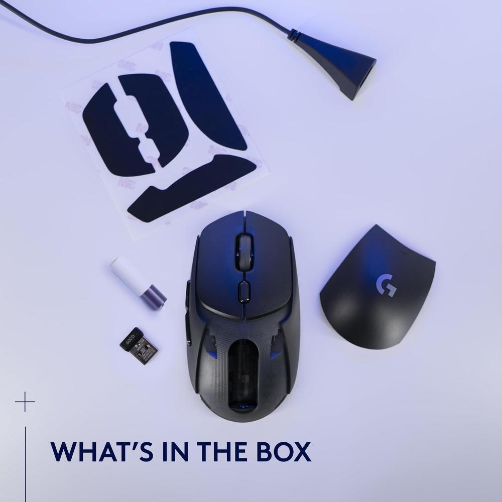 Logitech G309 LIGHTSPEED Wireless Gaming Mouse | HERO 25K Sensor | LIGHTFORCE Hybrid Switches | 25,600 DPI | 400+ IPS | LIGHTSPEED + Bluetooth | POWERPLAY Compatible