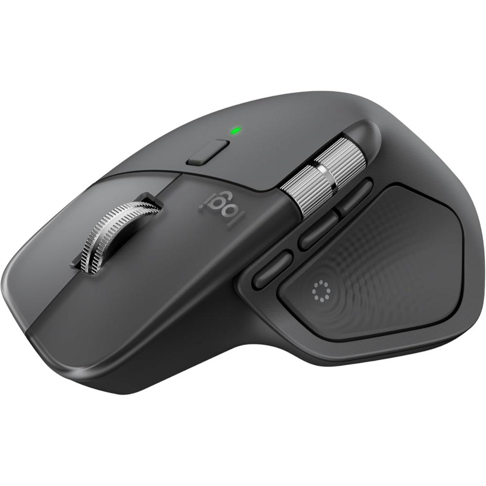Logitech MX Master 4 | High-Performance Wireless Mouse with Haptic Feedback & MagSpeed Scrolling