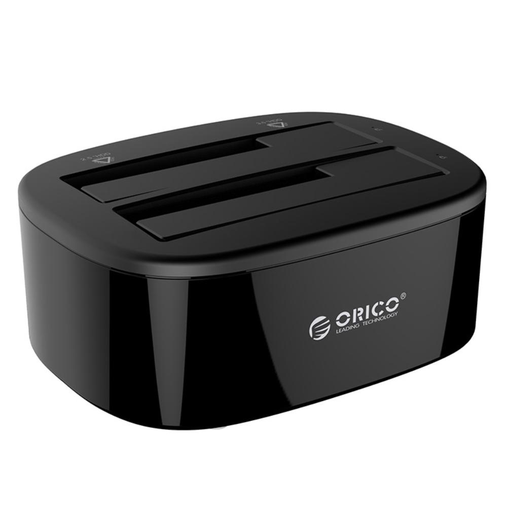 Orico 6228US3 2.5"/3.5" USB 3.0 HDD & SSD Docking Station | SATA Hard Drive Dock | Up to 8TB