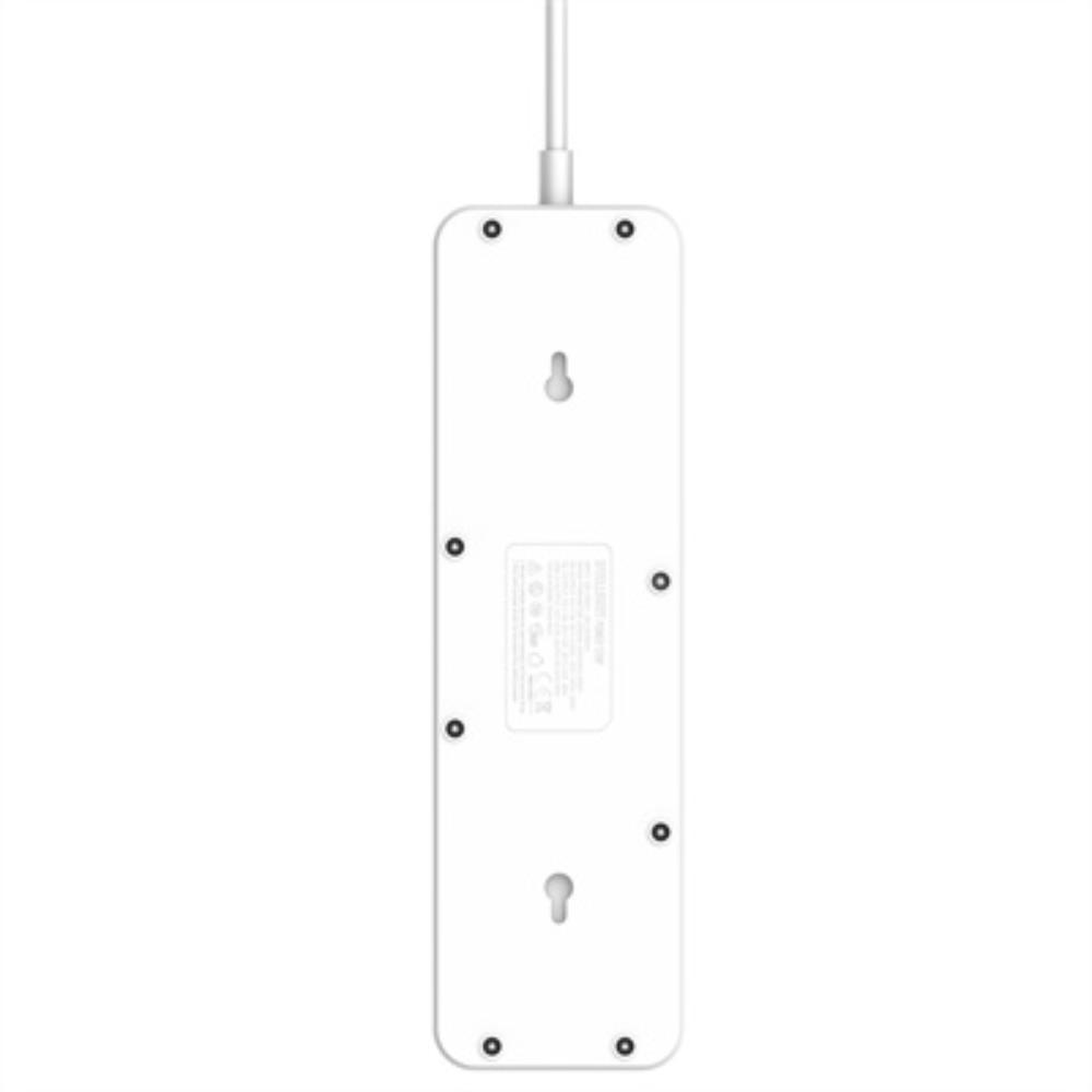 LDNIO SC5415 | 5 AC Outlets Universal Power Strip, 4 USB Ports (PD + QC3.0), 20W Fast Charging, 2500W Output