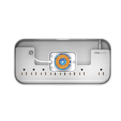 LDNIO SN5311W | Smart Power Socket Storage Box, 5 AC Outlets + 6 USB Ports (PD/QC/Auto-ID), 2500W, 2M Cord