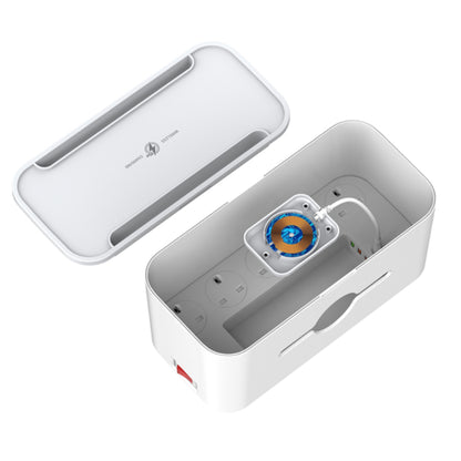 LDNIO SN5311W | Smart Power Socket Storage Box, 5 AC Outlets + 6 USB Ports (PD/QC/Auto-ID), 2500W, 2M Cord