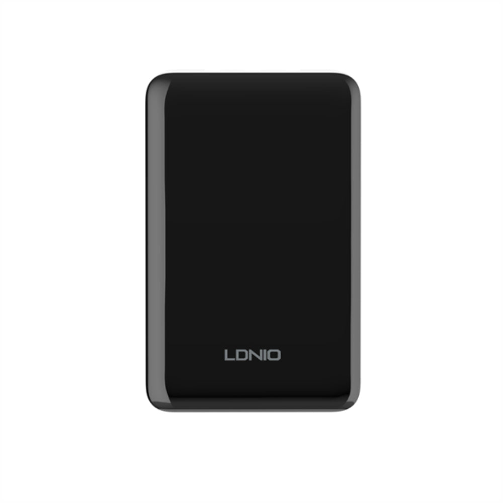 LDNIO PQ22 | 20000mAh Digital Display Power Bank, 22.5W Fast Charging, Built-in Cable, PD & QC3.0 Support