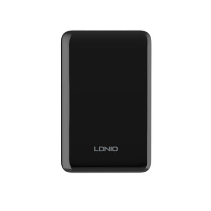 LDNIO PQ22 | 20000mAh Digital Display Power Bank, 22.5W Fast Charging, Built-in Cable, PD & QC3.0 Support