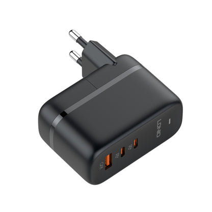 LDNIO Q366 | 65W GaN Super Fast Charger, Dual USB-C + USB-A, PD & QC4.0+, Foldable Plug, Travel Adapter