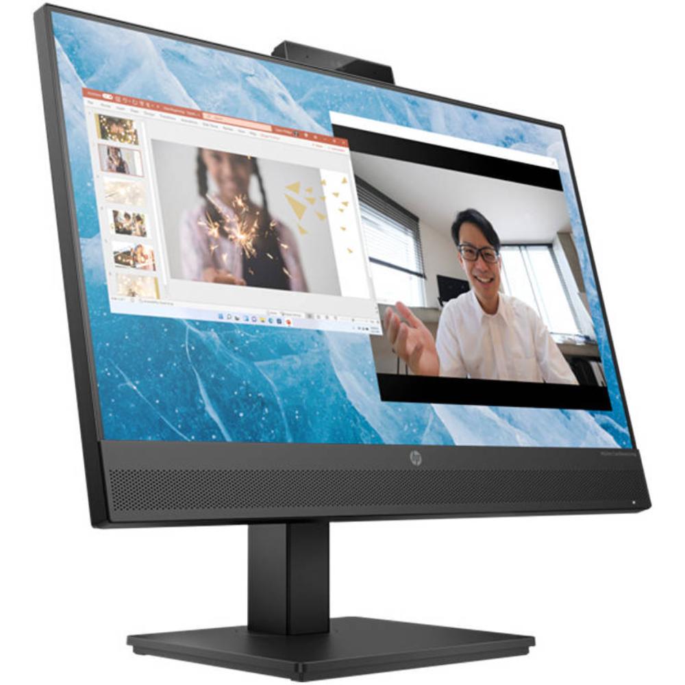 HP M24m Conferencing Monitor | 23.8″ FHD IPS Display | 75Hz | Built-In 5MP Webcam & Noise-Cancelling Mic | USB-C 65W