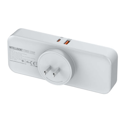 LDNIO SC3317 | 3 AC Outlet Power Expansion Adapter, Portable Extension Socket, Wall Plug, Flame-Retardant Build