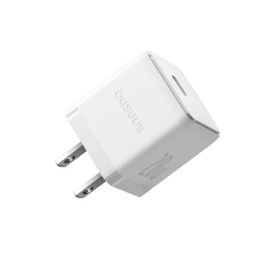 BASEUS Palm | 20W Quick Charger (USB‑C, US Pin, White)