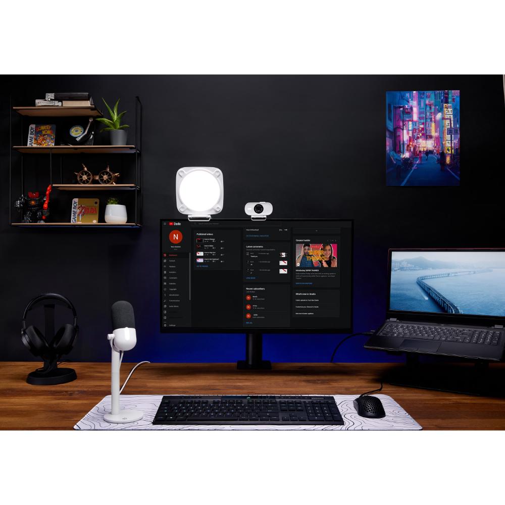 Elgato Key Light Neo | Compact LED Panel | Monitor Mount | USB & Wi-Fi Control | Soft Studio Lighting