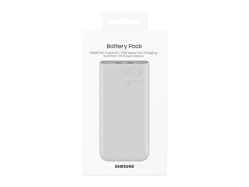 SAMSUNG 25W 10,000 mAh Battery Pack, Beige (ORIGINAL)