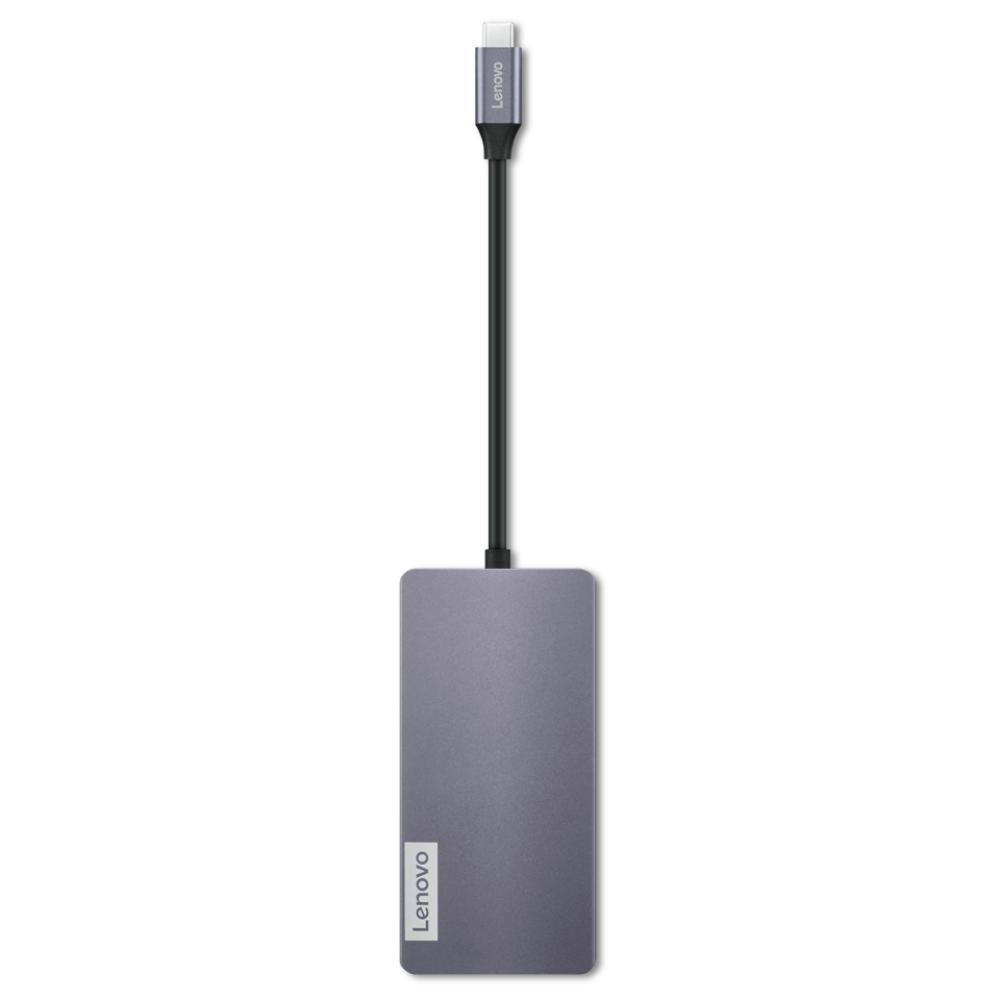 Lenovo 150 USB-C Travel Dock | 4K HDMI | VGA | Gigabit Ethernet | USB-A | USB-C Power Pass-Through | SD & TF Card Reader | 100W Charging