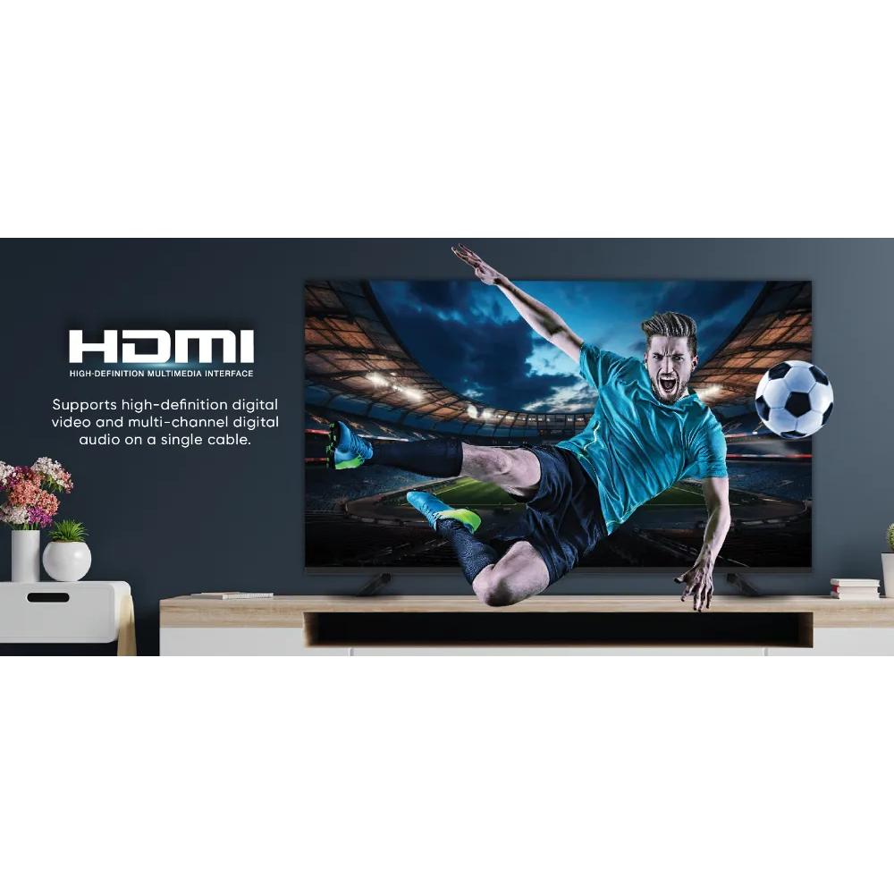 EcoStar CX-32Q874 | 32" QLED Smart LED TV, Cortex A55 Quad Core, Dolby Audio, HDR10, Chromecast Built-in