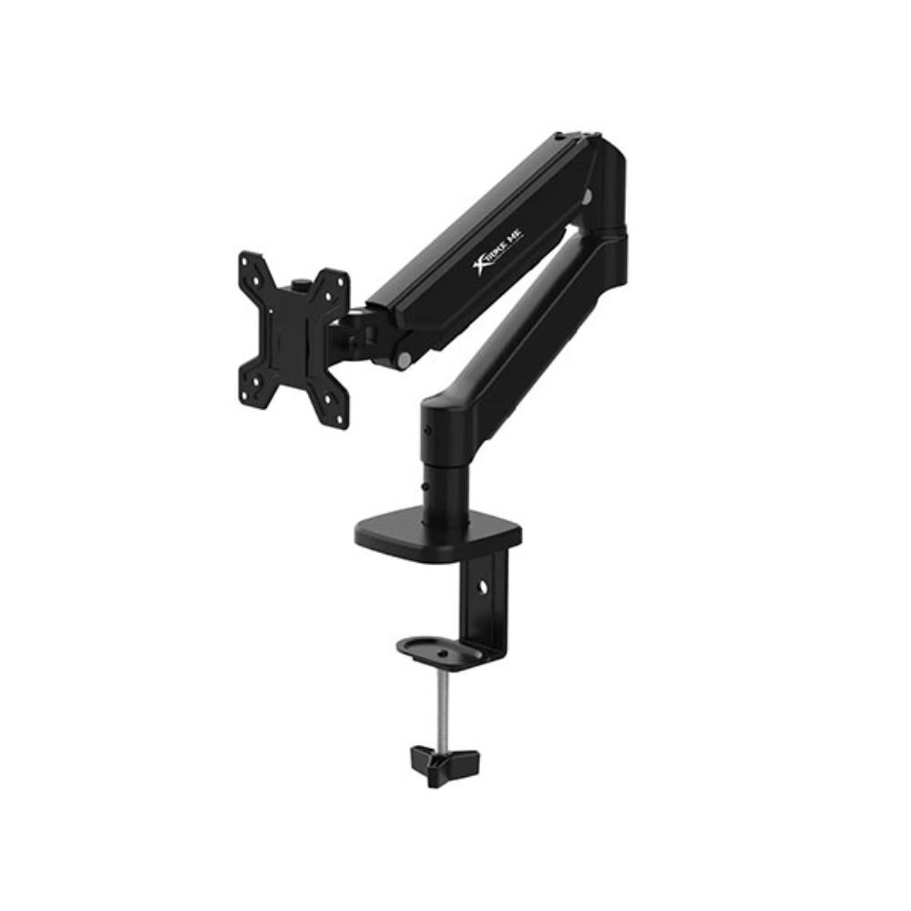 Xtrike-Me HT-20 Heavy Duty Adjustable Desk Mount Single Monitor Arm | 13–32" | Up to 9.5kg | VESA 75×75 / 100×100mm | 360° Swivel | ±90° Swing | -45° to +90° Tilt | 480mm Extension