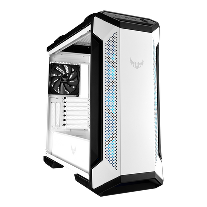 ASUS TUF Gaming GT501 | GAMING Case Supports Up To EATX With Metal Front Panel | BLACK - WHITE