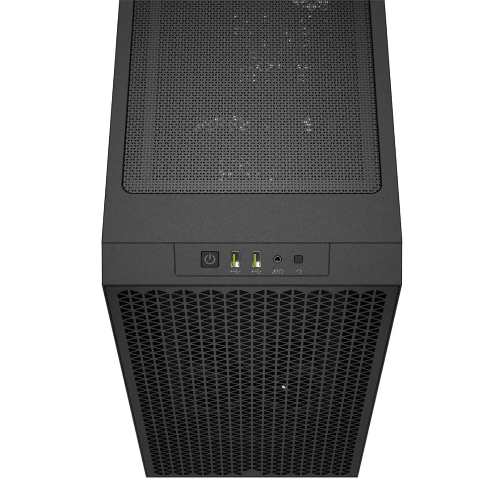 CORSAIR 3000D AIRFLOW Mid-Tower PC Case | Black | High-Performance Cooling | Versatile Build Options