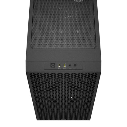 CORSAIR 3000D AIRFLOW Mid-Tower PC Case | Black | High-Performance Cooling | Versatile Build Options