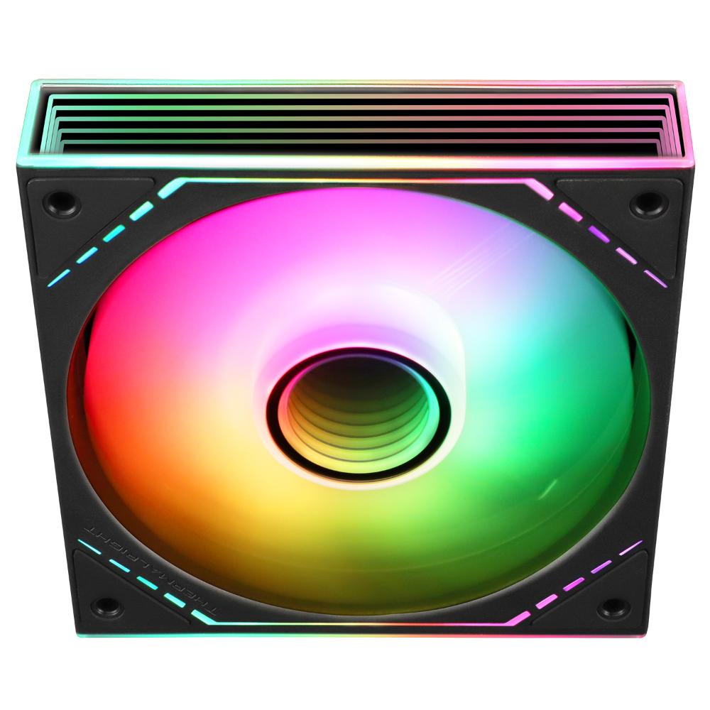 Thermalright TL-M12-S 120mm ARGB Case Fan | 1500RPM PWM Fan | 47.6 CFM | 1.31mm H₂O | 5V ARGB | S-FDB Bearing
