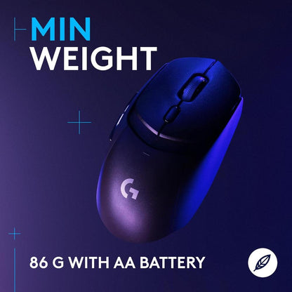 Logitech G309 LIGHTSPEED Wireless Gaming Mouse | HERO 25K Sensor | LIGHTFORCE Hybrid Switches | 25,600 DPI | 400+ IPS | LIGHTSPEED + Bluetooth | POWERPLAY Compatible