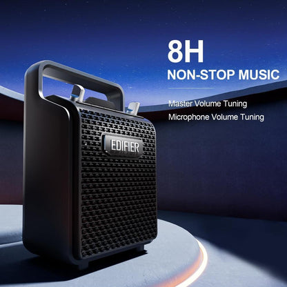 Edifier PP205 Portable Karaoke Bluetooth Speaker | 12W RMS Sound | Bluetooth 5.0 | 8-Hour Playback