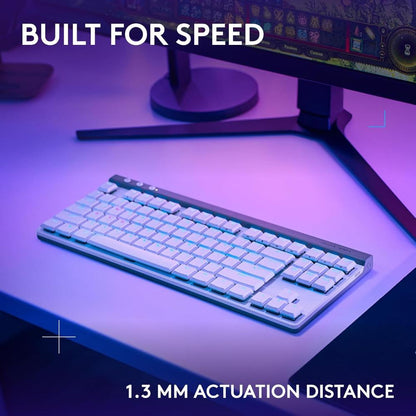 Logitech G515 LIGHTSPEED TKL Wireless Low Profile Gaming Keyboard | Low Profile Mechanical Switches | LIGHTSPEED Wireless | Bluetooth | RGB | 36-Hour Battery | 87 Keys