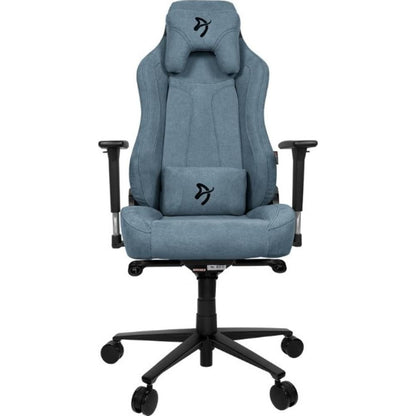 Arozzi Vernazza Soft Fabric | Premium Ergonomic Gaming & Office Chair | XL Frame | Soft Woven Fabric Upholstery | Memory Foam Padding | 165° Recline | 3D Armrests | Adjustable Lumbar & Headrest Pillows | Matte Grey