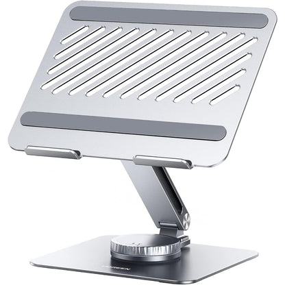 UGREEN 90849 | Adjustable Laptop Stand | 360° Rotating Base | Ergonomic Holder | Aluminum Alloy | Ventilated Design | Space Gray | Free Shipping
