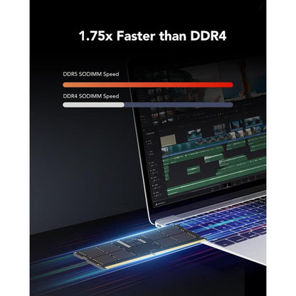 Lexar DDR5 SODIMM Laptop Memory | 5600MT/s | 16GB / 32GB | 262-Pin