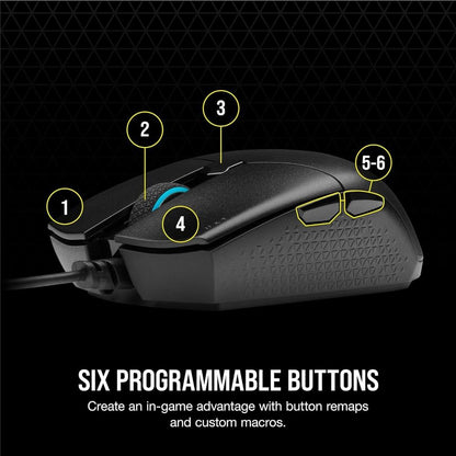 CORSAIR KATAR PRO Ultra-Light Gaming Mouse (AP) | 12,400 DPI Precision Mouse