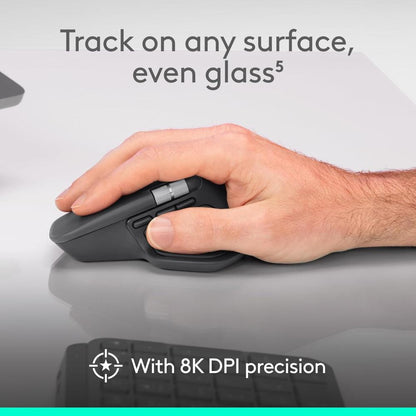 Logitech MX Master 4 | High-Performance Wireless Mouse with Haptic Feedback & MagSpeed Scrolling
