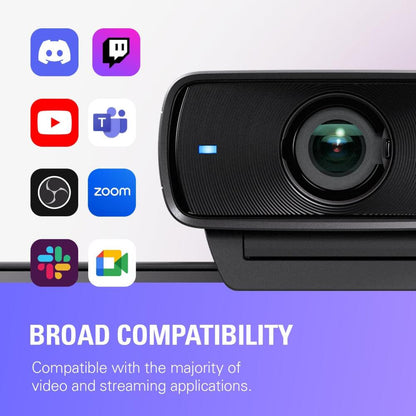 Elgato Facecam | Premium 1080p60 Webcam | HDR Video | Sony STARVIS Sensor | USB-C Streaming Camera