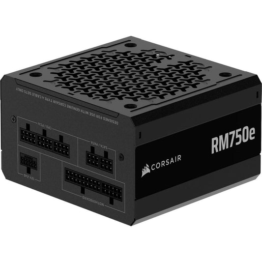 CORSAIR RM750e | 750W Fully Modular ATX 3.1 Power Supply (80 PLUS Gold, PCIe 5.1, Low-Noise)