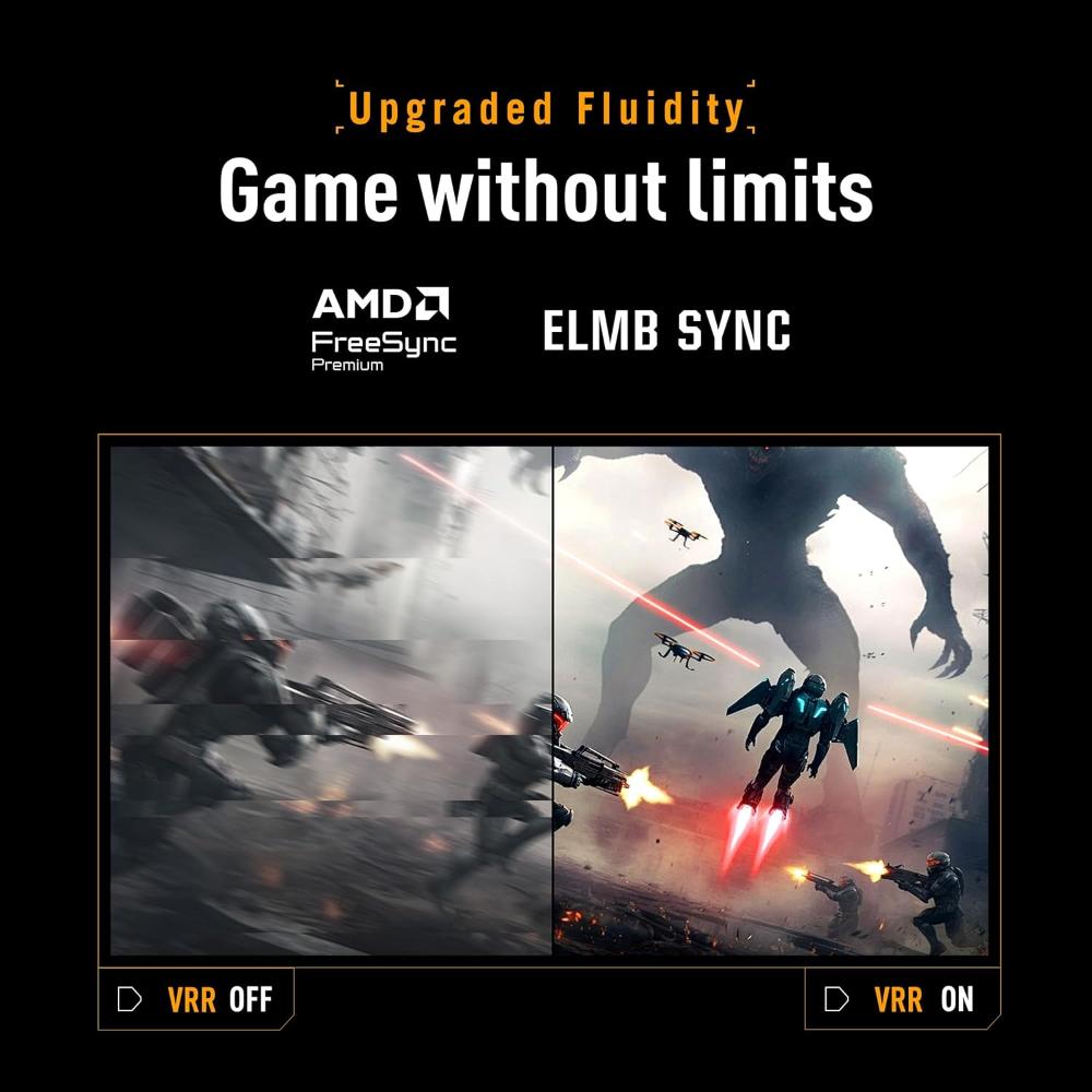 ASUS TUF Gaming VG279Q5R | 27" FHD 200Hz Fast IPS Gaming Monitor (0.3ms, ELMB, FreeSync Premium)