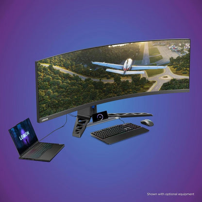 Lenovo Legion R45w-30 Gaming Monitor | 44.5" Dual QHD 32:9 Curved VA | 170Hz Overclock | 1ms MPRT | 1500R | 450 nits | 99% sRGB | 90% DCI-P3 | HDR400 | FreeSync Premium Pro | USB-C 75W | RJ45 | KVM