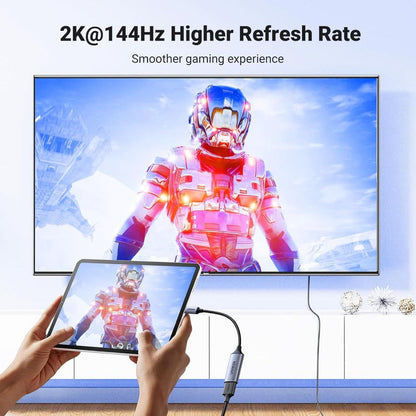 UGREEN 70444 | USB-C to HDMI Adapter | 4K@60Hz | Thunderbolt 3/4 Compatible | Aluminum Build