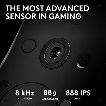 Logitech PRO 2 LIGHTSPEED Wireless Gaming Mouse | HERO 2 Sensor | LIGHTFORCE Switches | 44K DPI