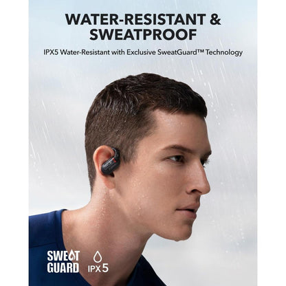 Soundcore by Anker V30i Open-Ear Headphones A3873 | Wireless Bluetooth Earbuds with Open-Ear Design, 36H Playtime & Robust Bass