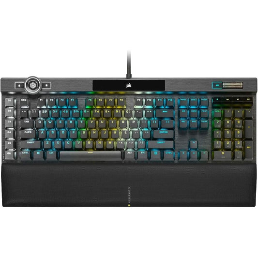 CORSAIR K100 RGB | Optical-Mechanical Gaming Keyboard (OPX Switch – Black)