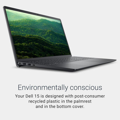 Dell 15 DC15250 Laptop | Intel Core 3 100U | 8GB DDR4 | 512GB SSD | 15.6" FHD 120Hz Display | Windows 11 Home | Carbon Black