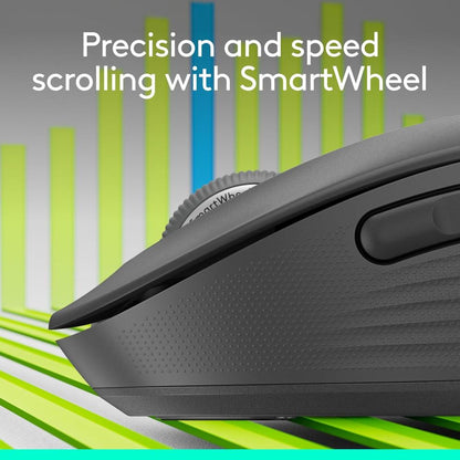 Logitech Signature M650 Wireless Mouse | SmartWheel Scrolling | SilentTouch | Bluetooth & Logi Bolt | Up to 24-Month Battery Life