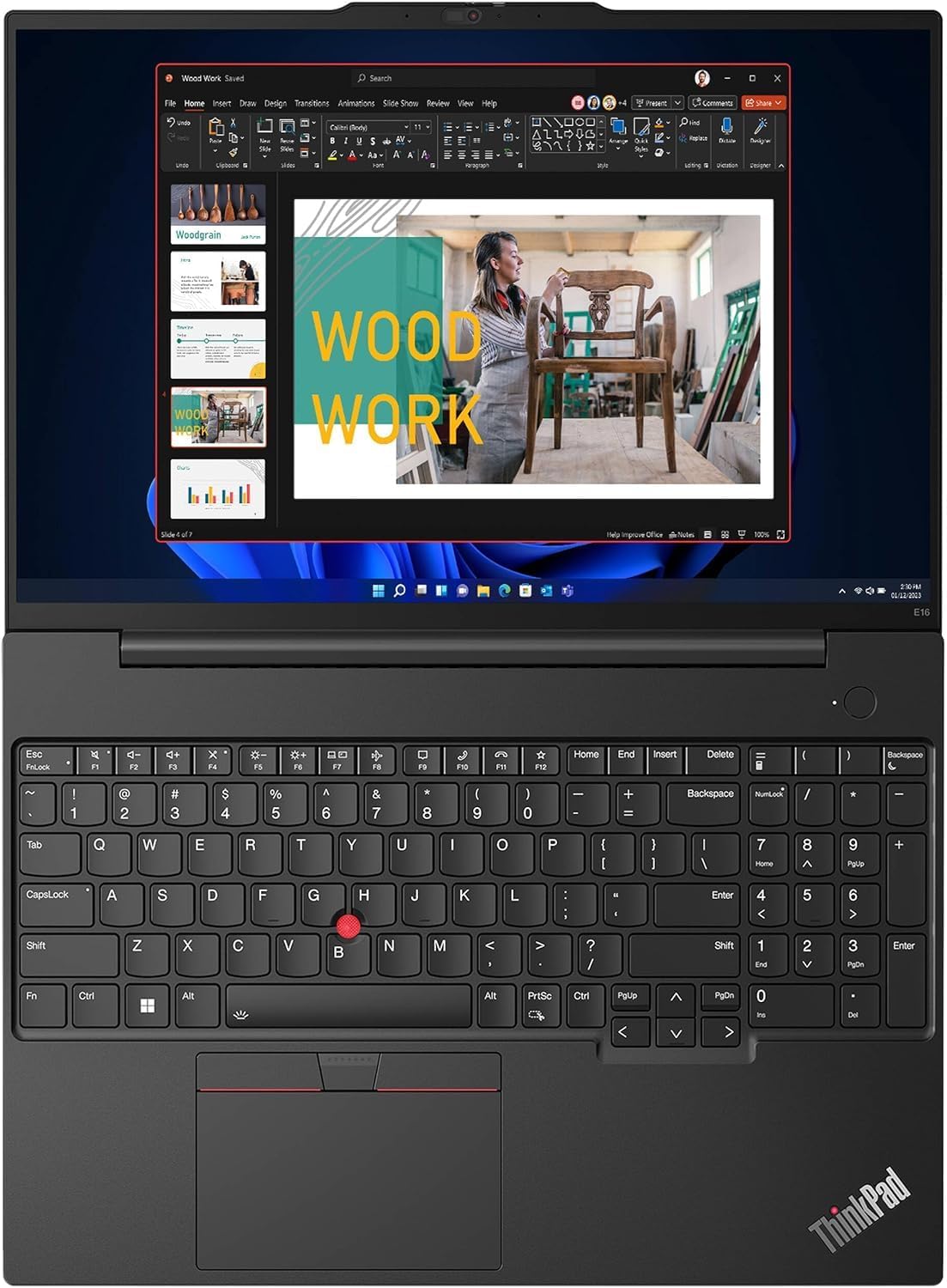 Lenovo ThinkPad E16 Gen 1 | 13th GEN | Intel Core i7-1355U (3.7 GHz) | 16GB RAM | 512GB SSD | 16.0″ WUXGA Display | Black | DOS