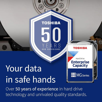 Toshiba MG Series | Enterprise Drive 8TB – 24TB | 7200RPM