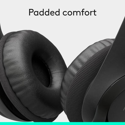 Logitech H390 USB Computer Headset | Noise-Canceling Microphone | Digital Stereo Audio | USB-A/USB-C