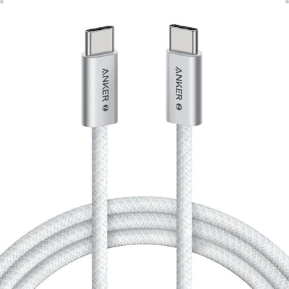 Anker Zolo A8060 | USB-C to USB-C Cable | 240W PD 3.1 Fast Charging | 1.5M Length | Braided Nylon | Dirt-Resistant Unibody | Sleek Low-Profile Connector | For MacBook Pro, Laptop, Tablet, Power Bank