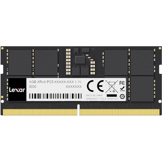 Lexar DDR5 SODIMM Laptop Memory | 5600MT/s | 16GB / 32GB | 262-Pin