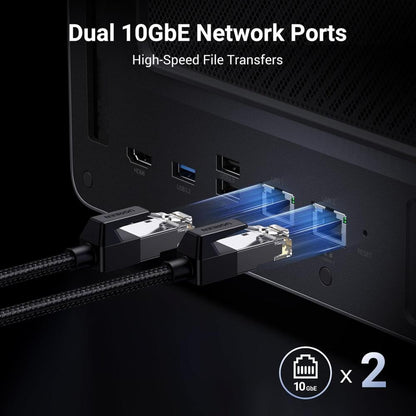 UGREEN NASync DXP6800 Pro | 6-Bay NAS with Intel Core i5, 8GB DDR5, Dual 10GbE & 8K HDMI Output