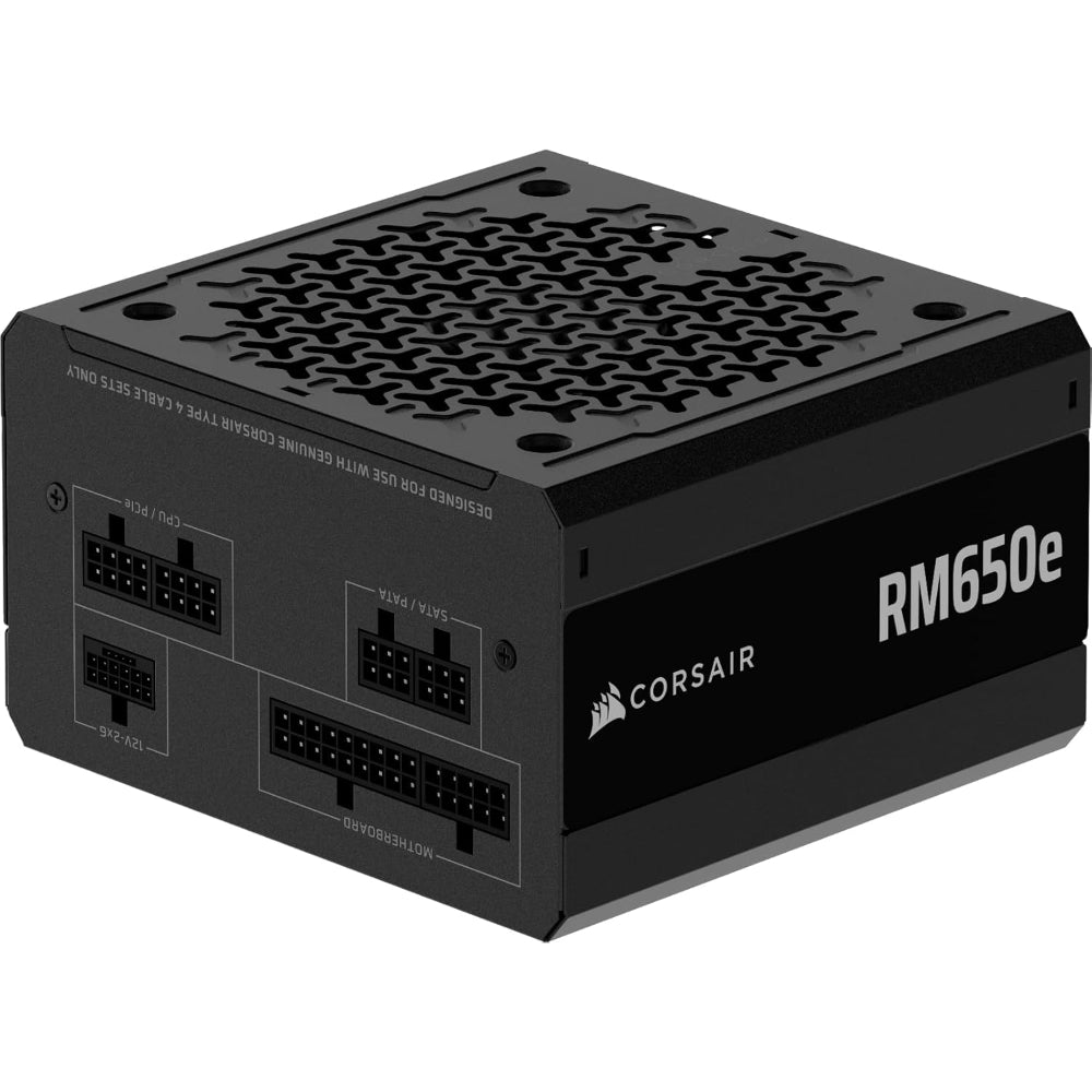 Corsair RM650e 80 PLUS Gold PSU | Fully Modular 650W Low-Noise ATX 3.1 Power Supply