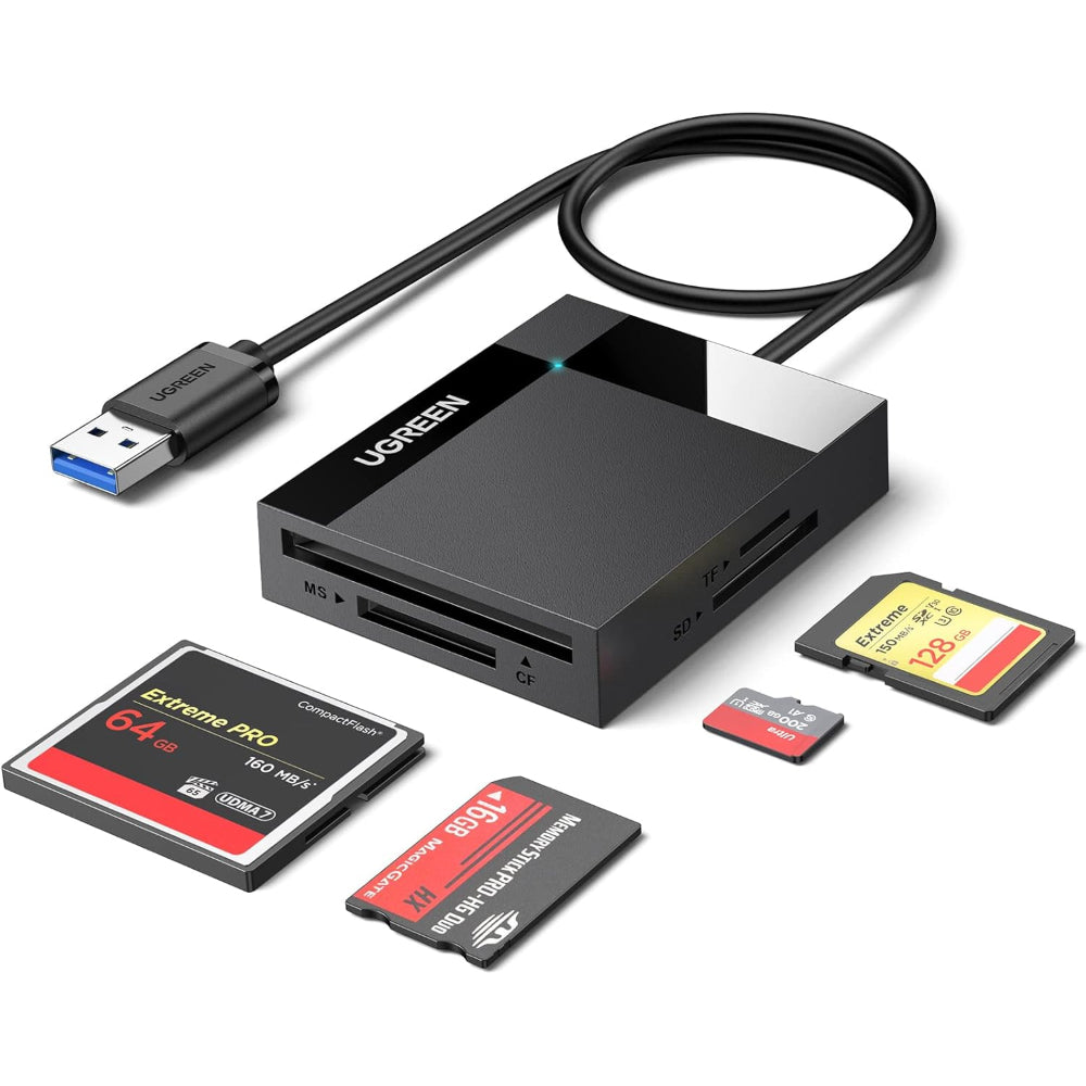 Ugreen 30333 | SD Card Reader USB 3.0 Hub Adapter