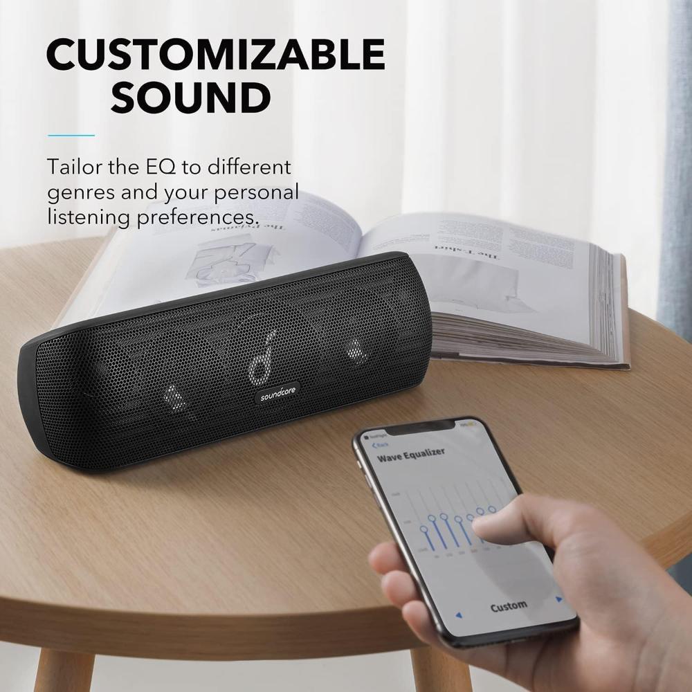 Soundcore Motion+ Portable Speaker A3116 | 30W Hi-Res Bluetooth Speaker with BassUp Technology